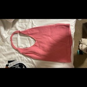 Urban outfitters pink tank halter